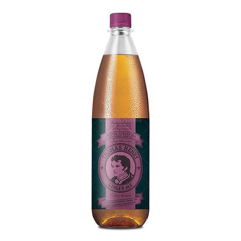 The story of thomas henry. Thomas Henry Ginger Ale 1,0L - Thomas Henry - Soft drinks