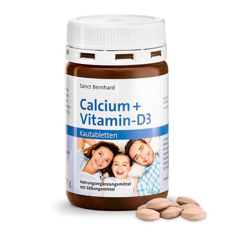 Having the right amount of vitamin d, calcium, and. Calcium+Vitamin-D3-Kautabletten jetzt online kaufen ...