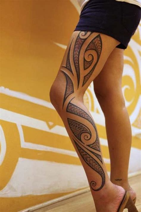 While tribal tattoos are not gender specific, the complex detail that most designs consist of what rarely thought of to attract female ink lovers. 30 Tribal Tattoos for Women | Cuded