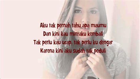 Lirik Lagu Mantan Terindah - Raisa | Lirik Lagu Dunia