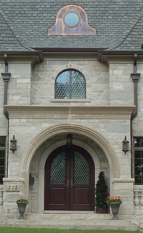 Lake limestone houses for sale. Limestone and stone entry. | Architect house, Custom home ...