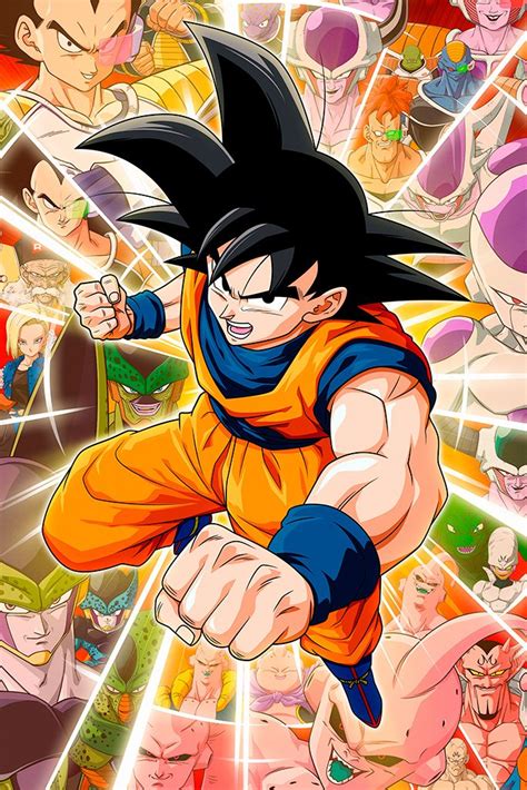The adventures of a powerful warrior named goku and his allies who defend earth from threats. ChichinGoku: Dragon Ball Z Characters Wallpaper / Dragonball Z characters poster HD wallpaper ...