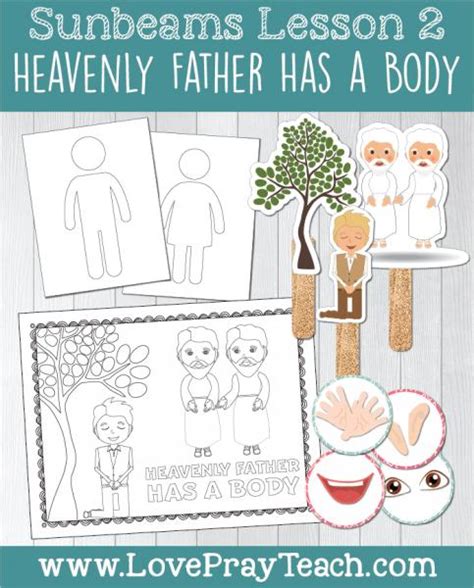 He hears me when i pray free coloring page | mormon mommy printables primary 3 lesson 34. Primary 1 Sunbeams Lesson 2: "Heavenly Father Has a Body"