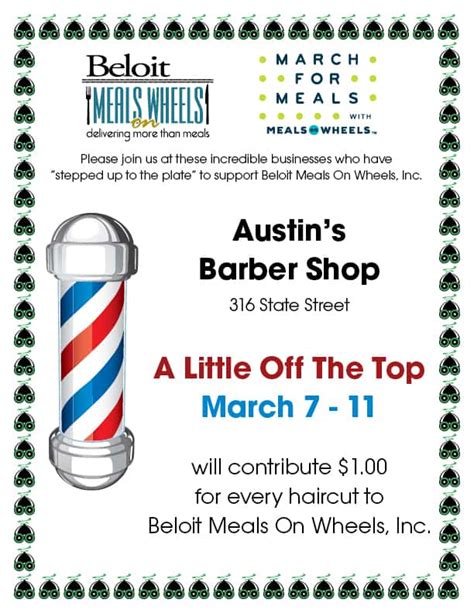 Maybe you would like to learn more about one of these? A Little off the Top at Austin's Barbershop | WCLO