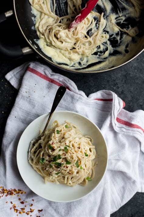 Maybe you would like to learn more about one of these? Creamy Vegan Cauliflower Alfredo Sauce - Fooduzzi