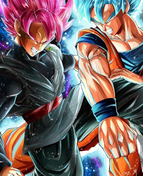 Inicia una apasionante batalla en la prisión planetaria. Goku vs black goku | Dragon ball z, Dragon ball gt e ...