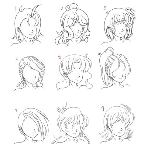 Damn, do i have a great anime for you! Anime Female Hair Style 1 by RuuRuu-Chan on DeviantArt