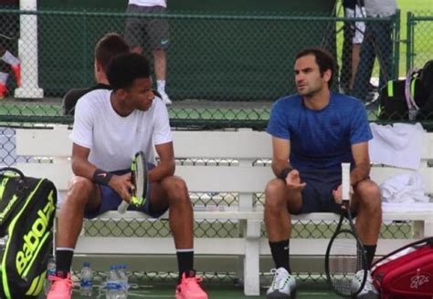 The guy who shares the same birthday as roger federer 1. Auger-Aliassime: "Non posso confrontarmi con Roger Federer"