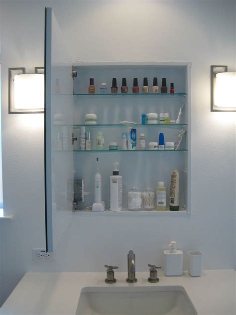 A selection of bathroom medicine cabinets from afina and broan at kitchensource.com. Master Bath Finished 8 | crazy insane huge medicine ...