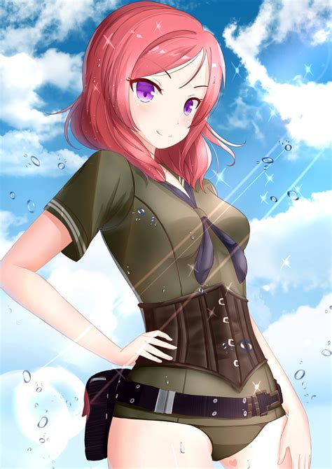 He is a true masochist, loves when he gets stepped on by the girls around him. Wallpaper : redhead, anime girls, short hair, sky, clouds, Love Live, cartoon, black hair ...