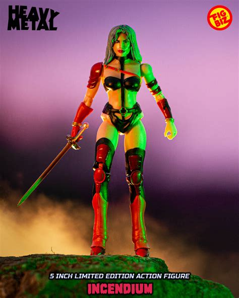 Incendium is the alchemical element of fire. Heavy Metal 5-Inch Action Figures Now Shipping from ...