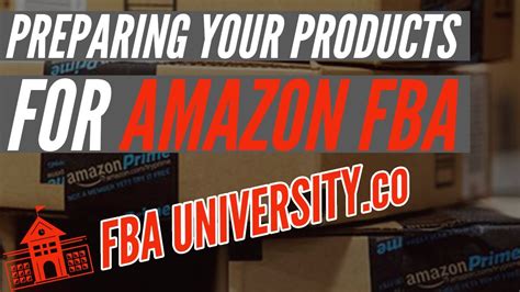 With amazon fba, you simply ship your items to an amazon warehouse and they take care of the rest for you. How to Prepare Your Products For Amazon FBA - YouTube