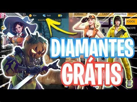 Todos los jugadores quieren ganar diamantes para tener. GANHE 1000 DIAMANTES TOTALMENTE GRATIS FREE FIRE, COMO ...