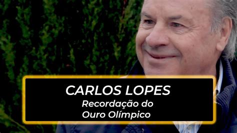 Foi a primeira medalha de ouro ganha pelo brasil nas olimpíada de 2016. Carlos Lopes foi para a Maratona para ser campeão olímpico ...