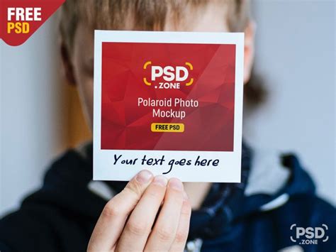This will help you present your pictures of yourself, family and in this post you will find 12+ best polaroid mockup psd templates. Hand Holding Polaroid Photo Free Mockup | Freemockup.net