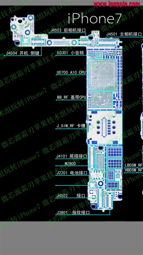 From iphone 7 plus logic board circuit diagram, we can see that the circuit pp2v8_ut_af_var_conn is abnormal. Iphone 7 schematic diagram pdf