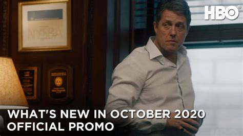 And that includes everything that's coming to your favorite streaming services in august 2020. HBO: What's New in October 2020 | HBO - YouTube