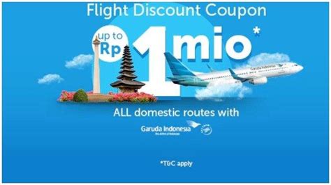 Pesan tiket dan hotelmu sekarang, lalu cicil pembayarannya dengan sekali klik. Promo Tiket Pesawat Garuda Indonesia Rute Domestik, Pesan ...