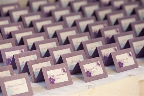 If you have assigned seating and don't want to use a seating chart then you will probably need place cards or escort cards. neu events' Blog for The Knot's Hawaii site: Escort Cards ...