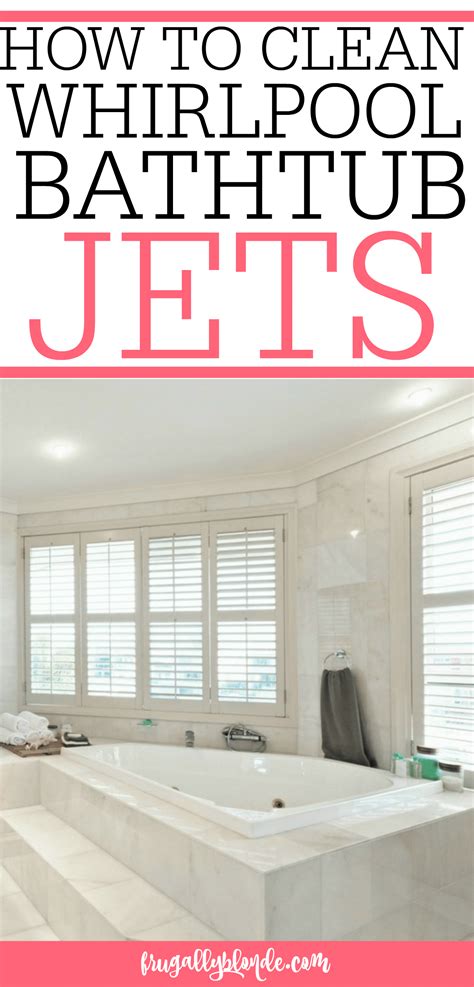 But if you enjoy frequent whirlpool baths, follow the procedure described above at least once a month. How To Clean A Whirlpool Tub - Frugally Blonde