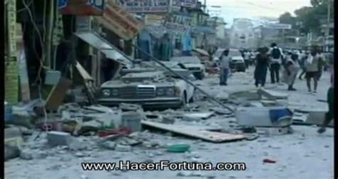 En enero de 2010, un terremoto de 7 grados en haití dejó 300,000 muertos, igual cantidad de heridos y 1.5 millones de damnificados. Terremoto en Haiti_ Haiti Earthquake 12 de Enero 2010 ...