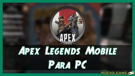 But android emulators allow us to. Apex Legends Mobile para PC Windows y Mac: Instalar Apk