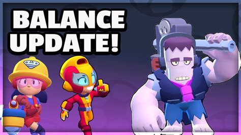 What brings this balance change in brawl stars? Brawl Stars | BALANCE CHANGES TO FRANK, MAX & JACKY ...