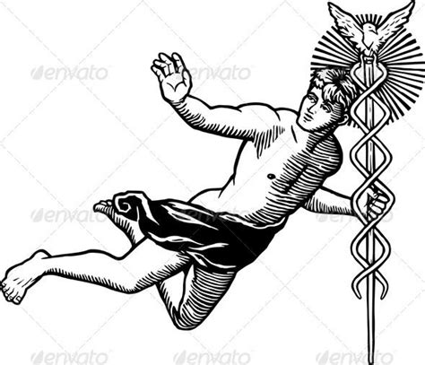 Hermes greek god drawings free image. Greek God Hermes #GraphicRiver A woodcut style depiction of the Greek god Hermes. Created ...