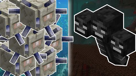 As mojang announced earlier this spring, the caves & cliffs update will be released in two parts, and they. 30 ELDER GUARDIANS VS THE WITHER | MINECRAFT - YouTube
