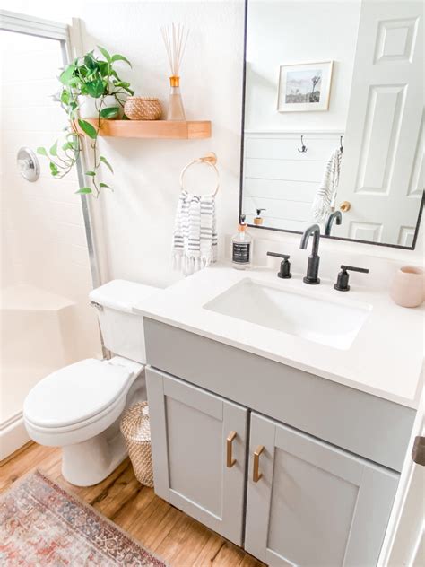 Copy this idea and pick two or three shades of varying tones (we'd recommend blues for a bathroom) and create a stylish finish with the help of our guide to painting an ombré accent wal l. Small Bathroom Remodel Ideas: Befor and After | Domestic ...