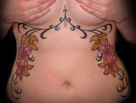 This summer, wear a crop top and show off your new and gorgeous tattoo. Stomach Tattoos | Popular Tattoo Designs