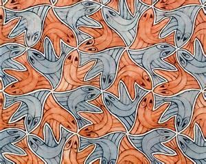 This list may not reflect recent changes (learn more). Symmetry Watercolor 94 Fish (With images) | Escher art ...