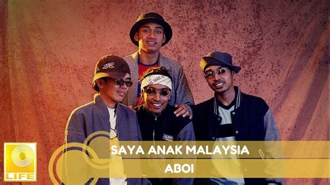 Menjadi seorang anak malaysia bukanlah setakat nama tetapi ia adalah gelaran yang akan diingati mari raikan kebanggaan kita sebagai rakyat malaysia dengan menyanyikan lagu saya anak. Aboi- Saya Anak Malaysia - YouTube