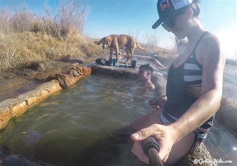 The three mammoth lakes hot springs we are highlighting are all on benton crossing road of hwy 395. Soaking at Baker Hot Springs, Utah - Girl on a Hike