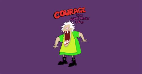 The voice actress was 81 years old. Muriel Bagge - Courage The Cowardly Dog - T-Shirt | TeePublic