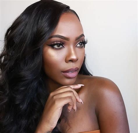 The blood sweat and heels star and writer sometimes wear a weave, and she did for most of her time on the bravo reality series. Pin by Demetria White on Makeup! | Remy hair wefts, Indian ...