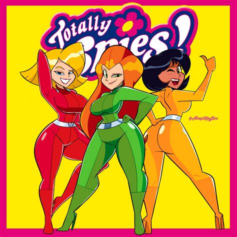 Totally Spies by AtomicKingBoo on Newgrounds
