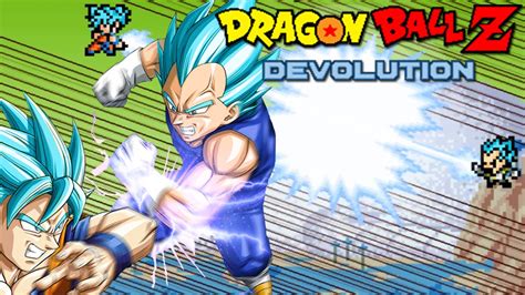 Dragon ball z devolution is a fun game that can be played on any battle piccolo and other dragon ball z characters in this retro dragon ball game remake. Dragon Ball Z Devolution: SSJGSSJ Goku vs. SSJGSSJ Vegeta ...