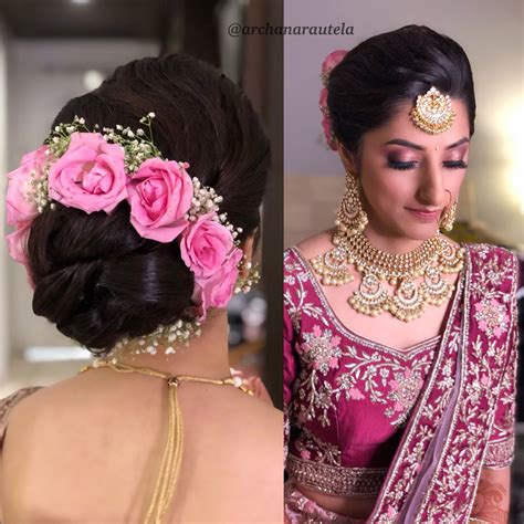 Short hair is so playful that there are a bunch of cool ways you can style it. Pin by archana rautela on indian wedding hair do | Bridal ...