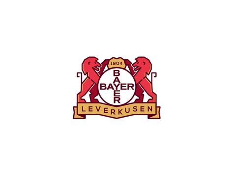 Using a similar design, the first flying logo was built in 1933 between two tall. Club Crest Challenge - Bayer Leverkusen badge lions crest ...