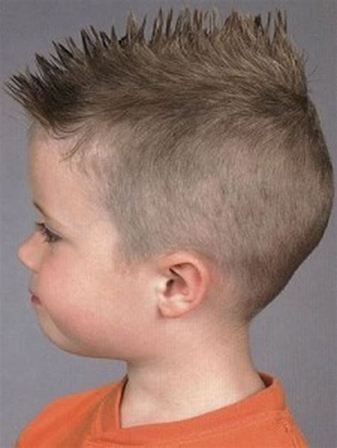 Boys with extremely curly or pin straight hair will not decide where the mohawk should start in order to determine how far to shave the hair. Cool kids & boys mohawk haircut hairstyle ideas 55 ...
