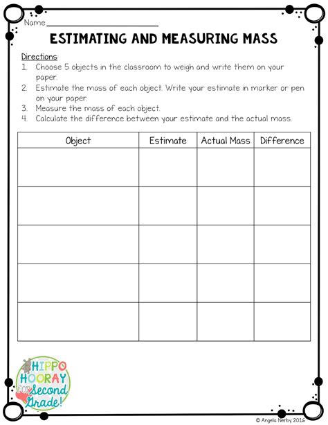 Practice the sample questions on 2nd grade measurements. Mass Made Easy: Strategies for Teaching Students to Find ...