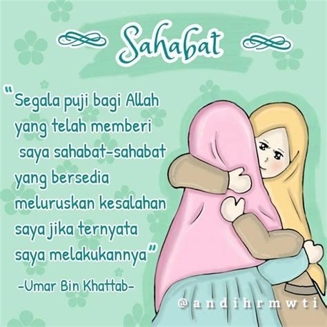 65+ Gambar Kata Kata Sahabat Sejati Selamanya (lucu, islami, muslimah)