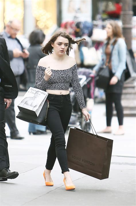 The lyrics in this song are so honest and beautiful. MAISIE WILLIAMS and SOPHIE TURNER Out Shopping in Paris - HawtCelebs