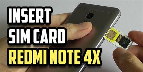 Maybe you would like to learn more about one of these? How to insert SIM & SD card in Xiaomi Redmi Note 4X ...