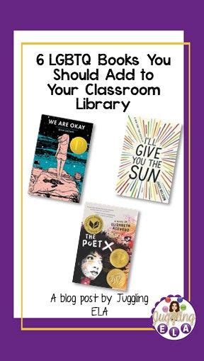 The world is slowly revolutionizing, and so are relationship types. A blog post about LGBTQ books that secondary ELA teachers ...