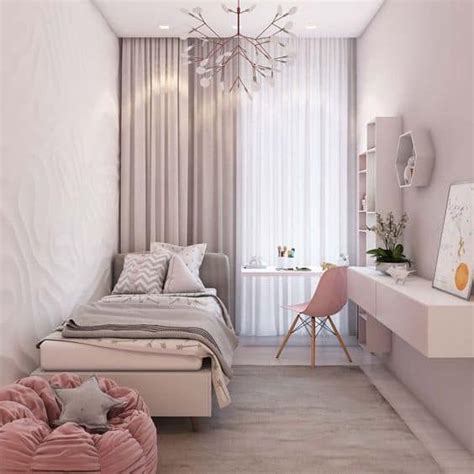 If you are trying to make a small room look bigger, put away the restoration hardware catalog, because big, chunky beds will overwhelm the space. 11 Simple And Stunning Ways To Make A Small Bedroom Look ...