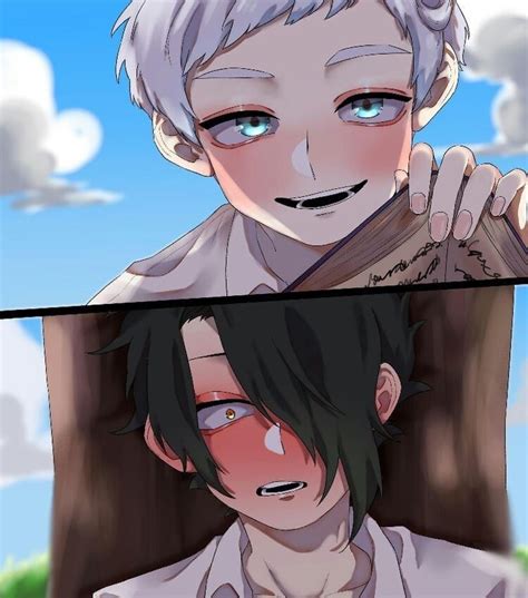 Emma x norman/ray x emma | the promise neverland mini comics. Imágenes: "Ray x Norman" ♥ | Neverland, Neverland art ...