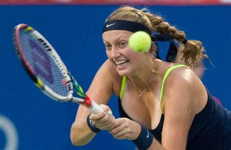 Tennis wall training is now possible everywhere. Kvitova breast in Montreal - Tennis Photo (31770515) - Fanpop