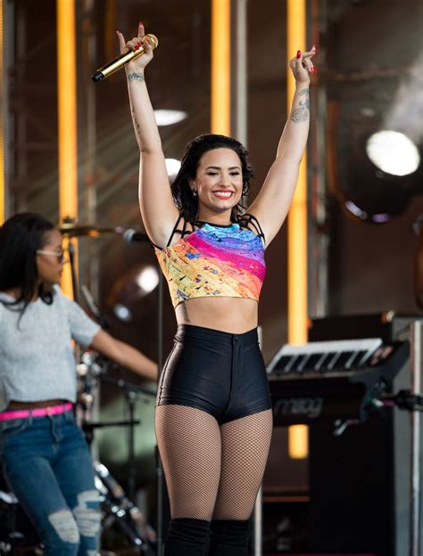 Demi lovato has had a rollercoaster year. Demi Lovato Photos Photos: Demi Lovato Visits 'Jimmy ...